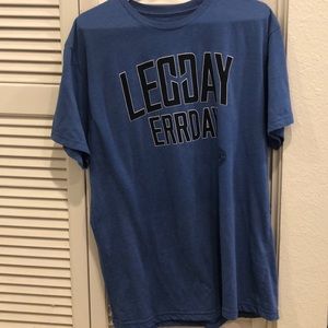 LFT HVY t shirt legday errday XL